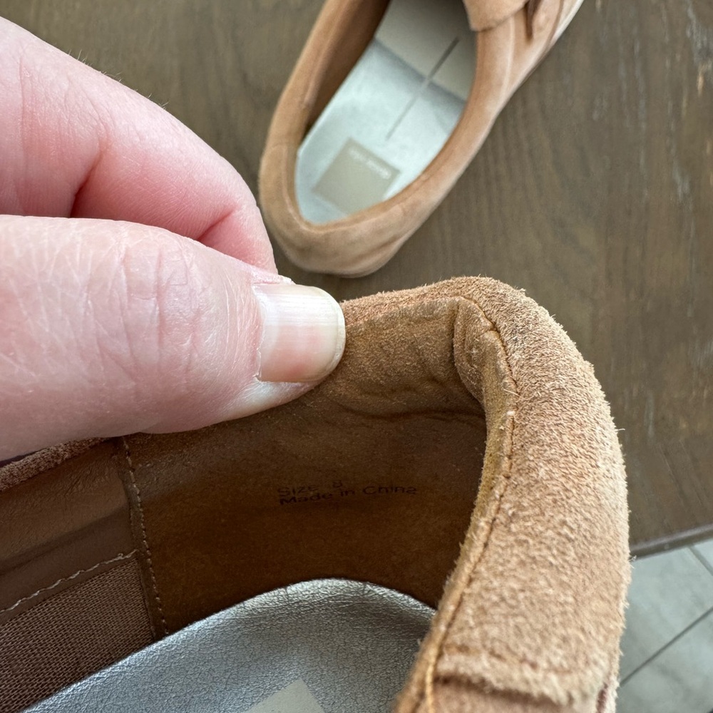 Dolce Vita Jhax Toffee Platform Loafers with Fringe Detail - Picture 8 of 8